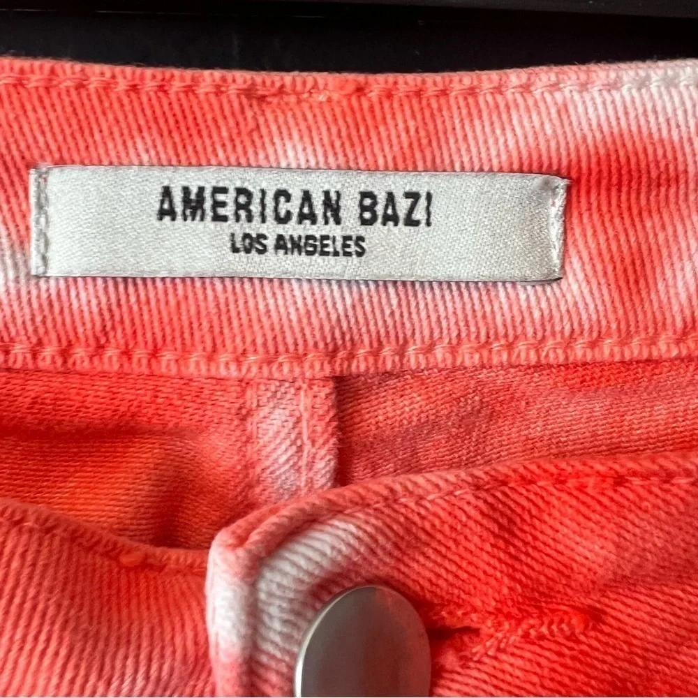 American Bazi Women's Tie Dye Ripped Denim Jacket And jeans size: 1X